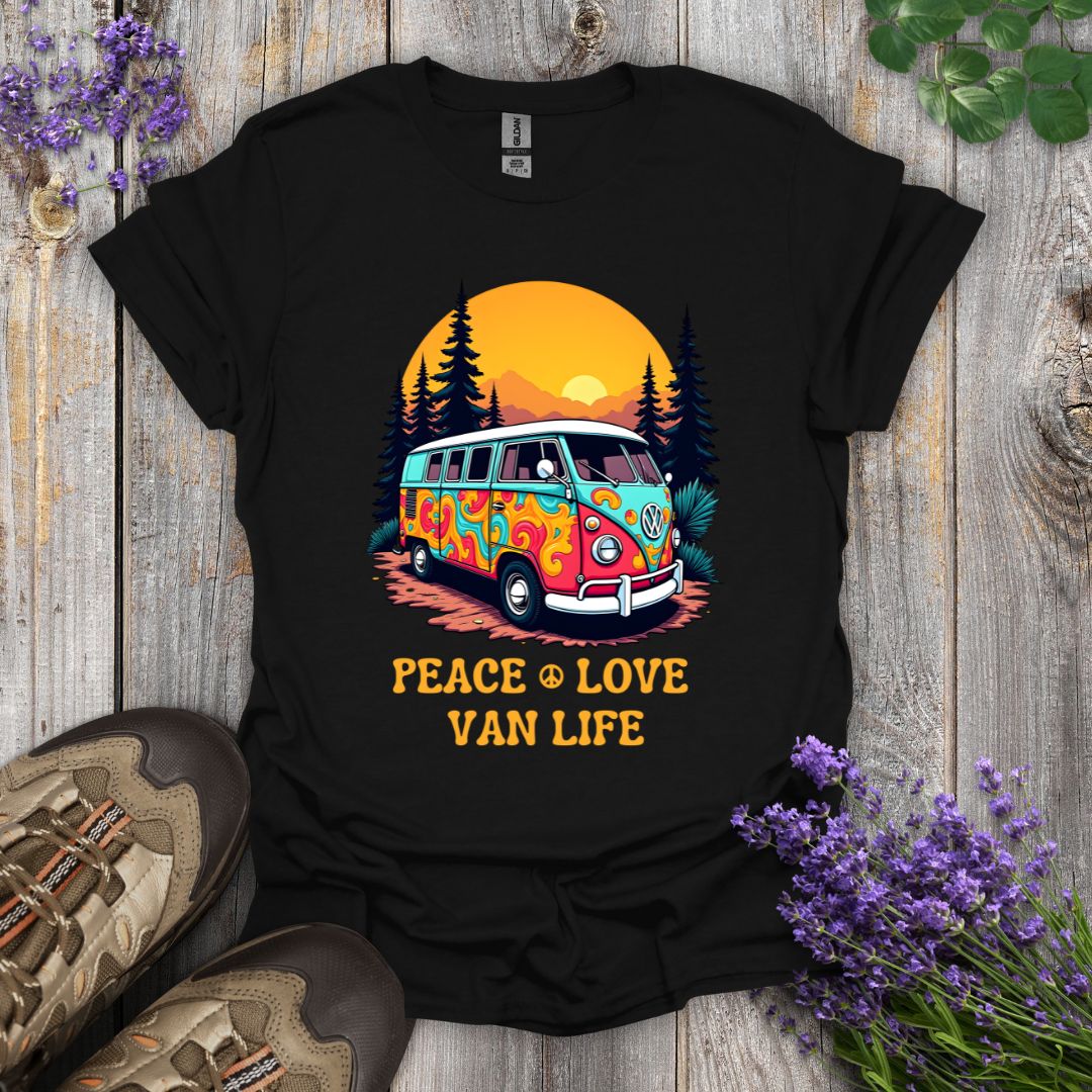 Peace Love Van Life T-Shirt