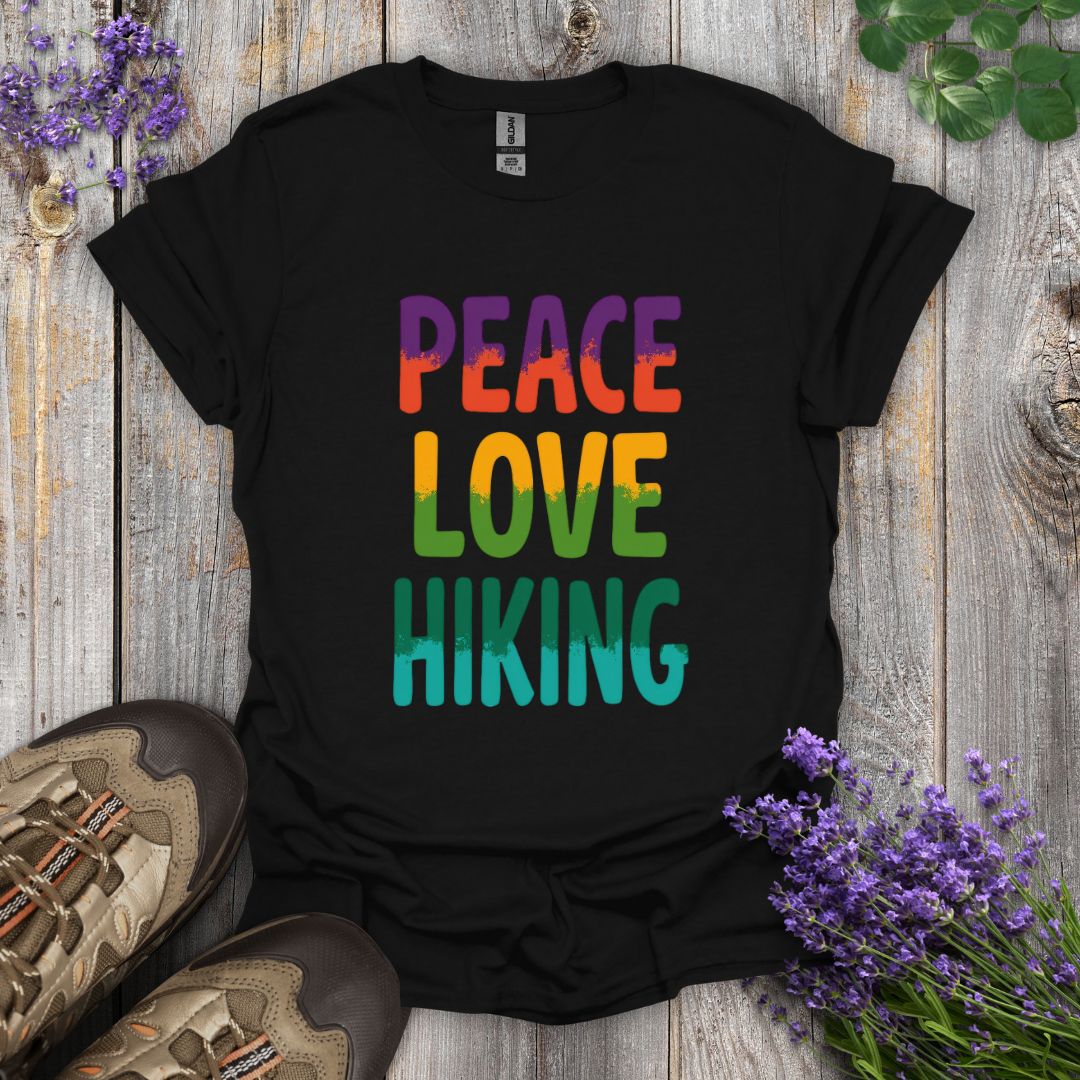 Peace Love Hiking T-Shirt