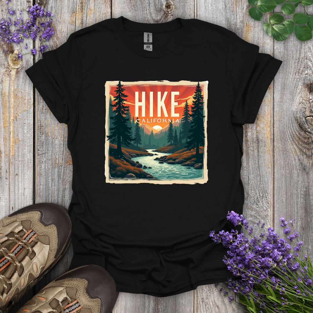Hike California Mountains T-Shirt