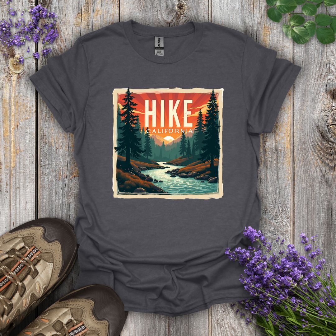 Hike California Mountains T-Shirt