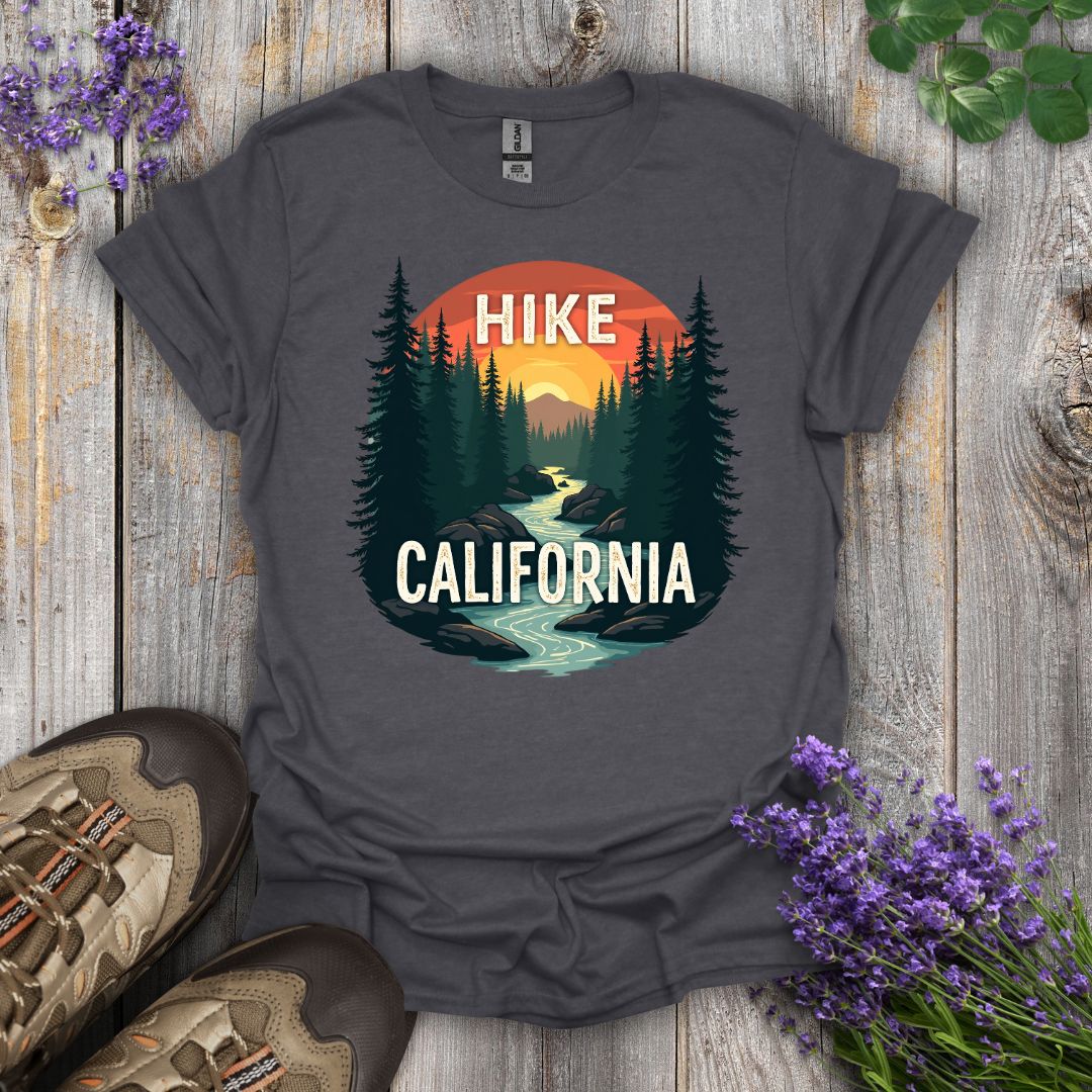 Hike California Sunset T-Shirt