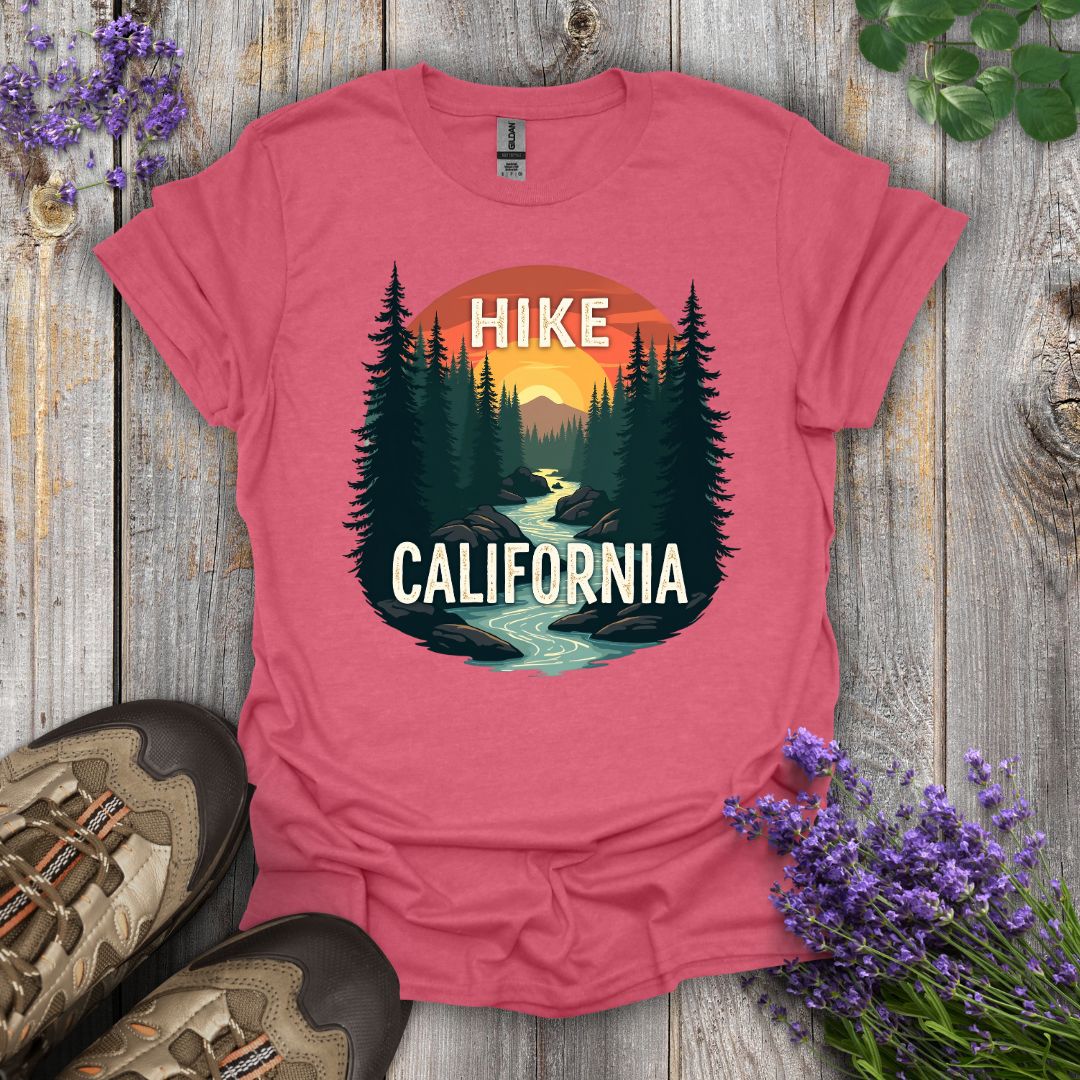 Hike California Sunset T-Shirt
