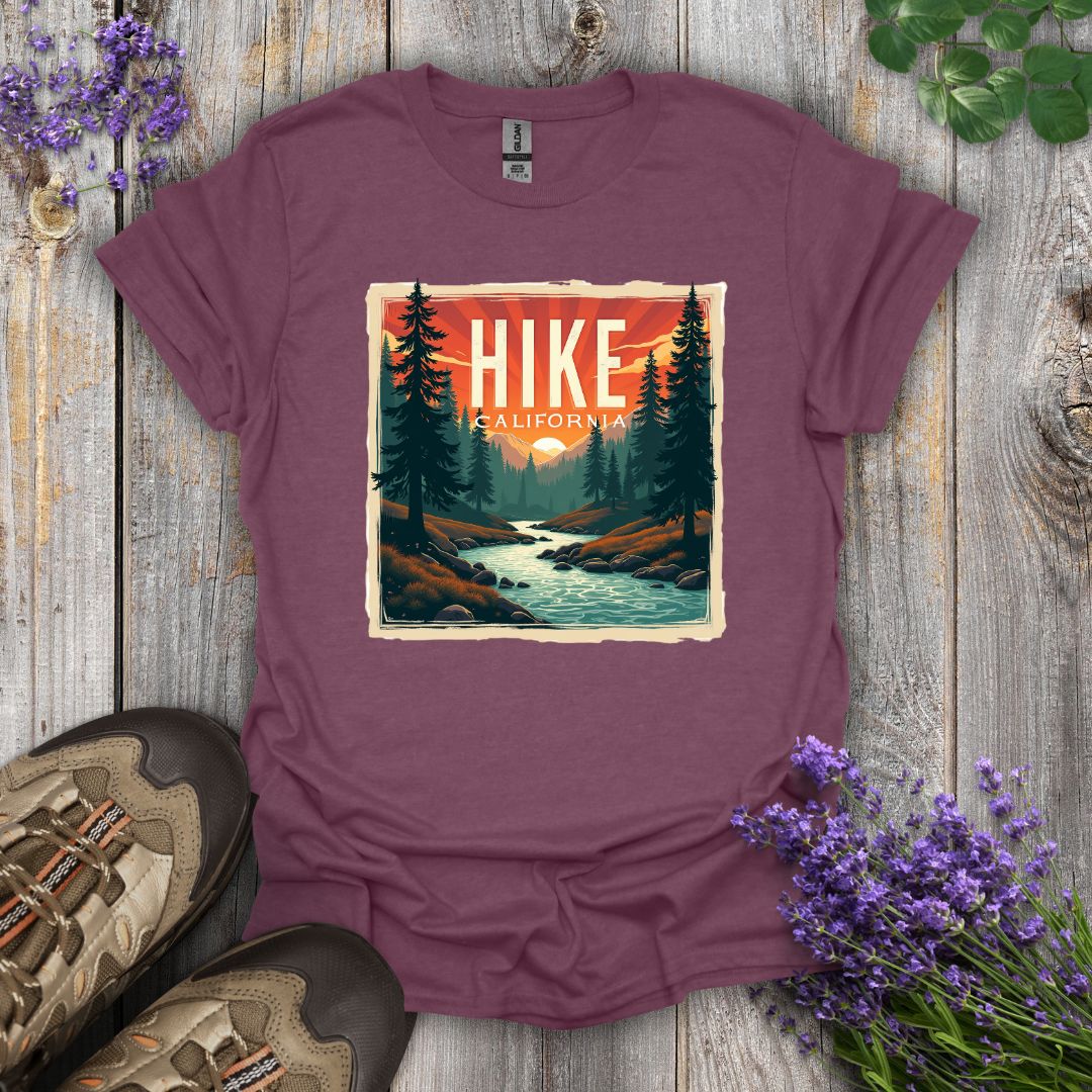 Hike California Mountains T-Shirt