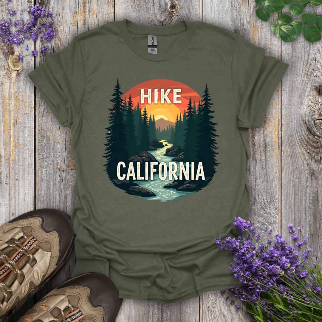 Hike California Sunset T-Shirt