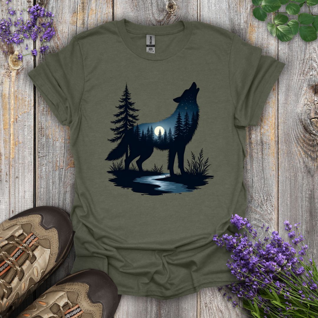 Moonlit Wolf T-Shirt