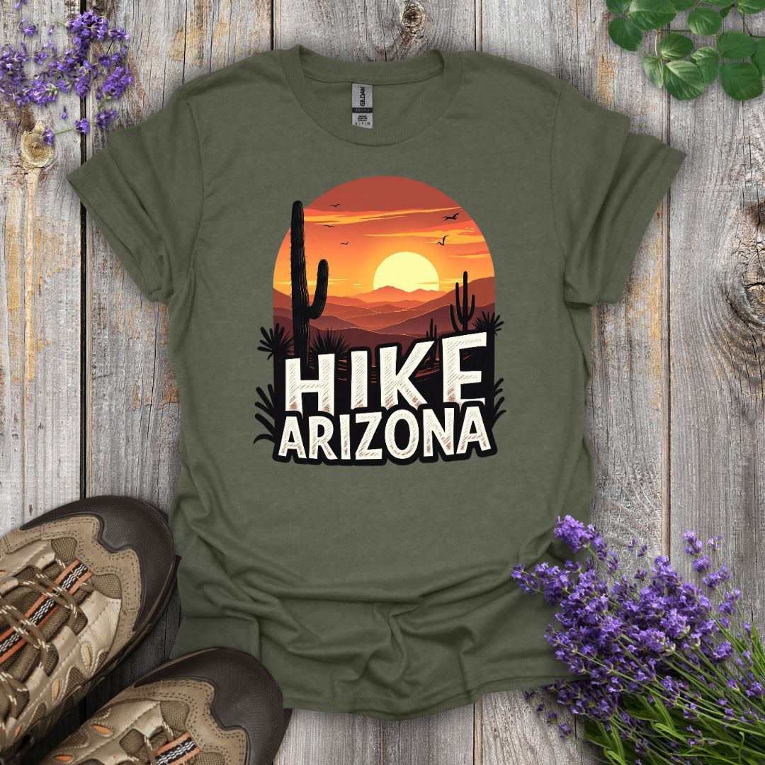 Hike Arizona Sunset T-Shirt