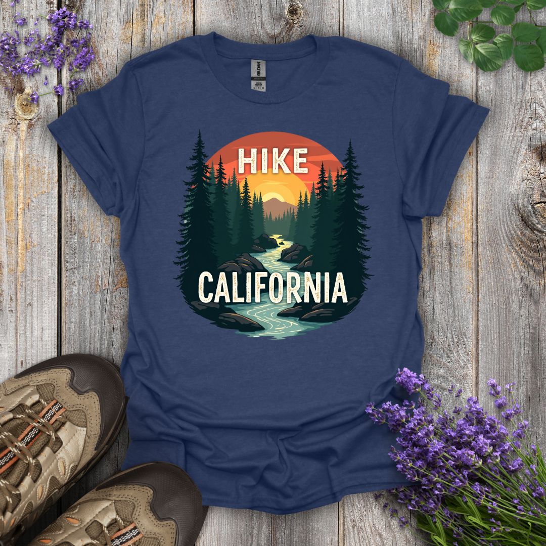 Hike California Sunset T-Shirt