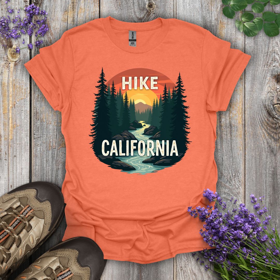 Hike California Sunset T-Shirt