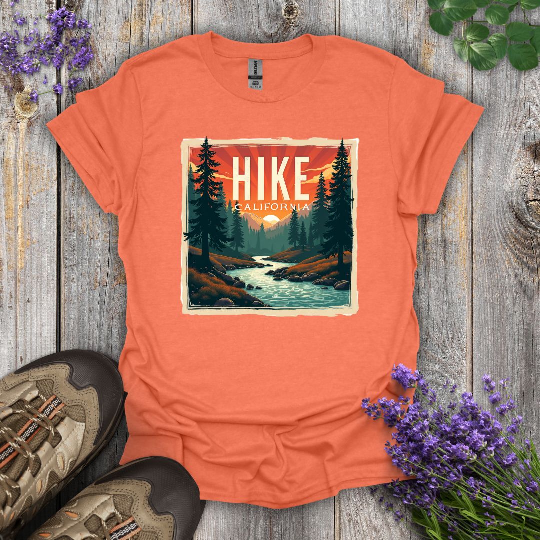 Hike California Mountains T-Shirt