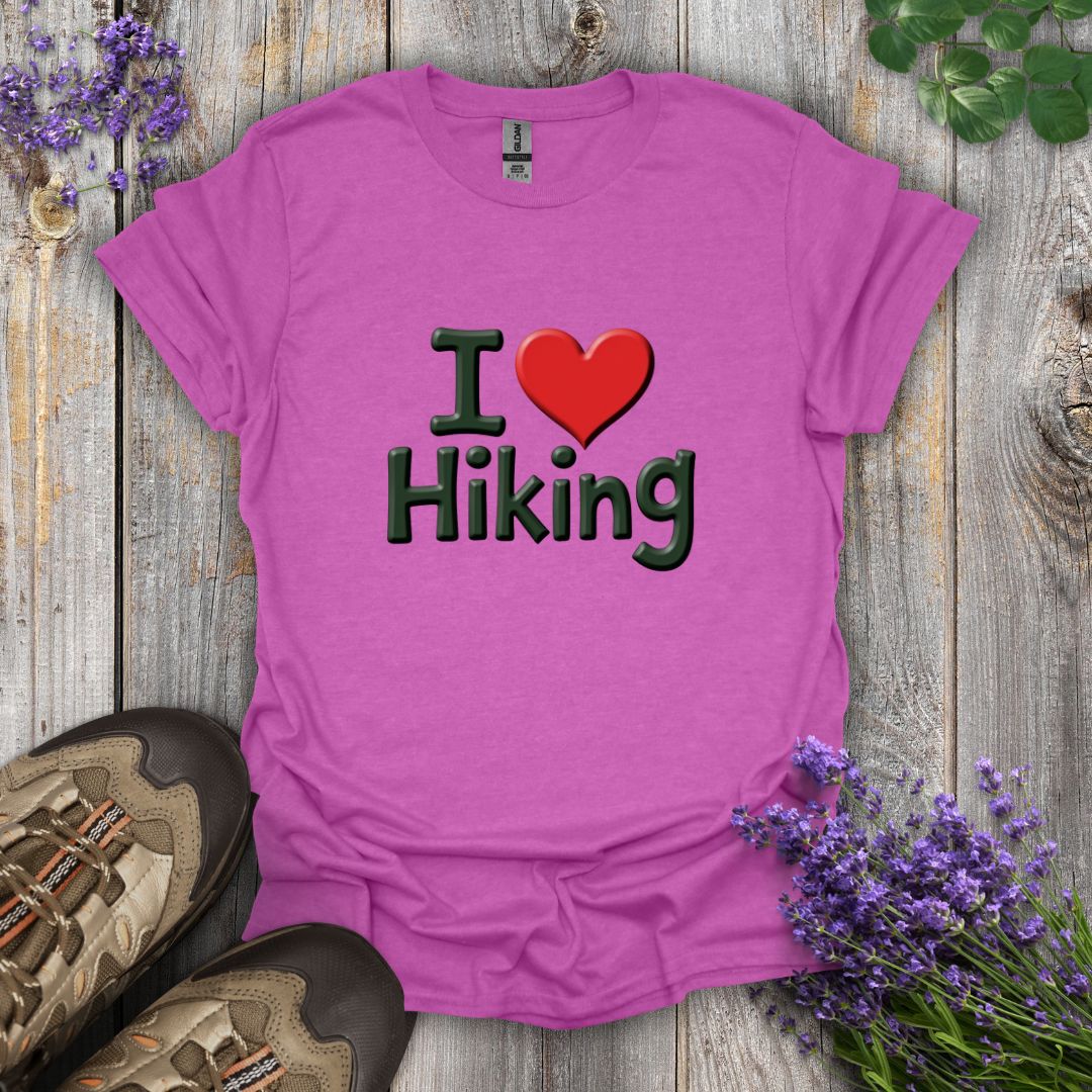 I Love Hiking T-Shirt