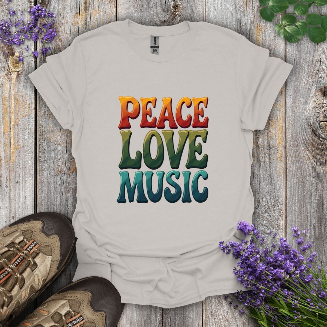 Peace Love Music T-Shirt
