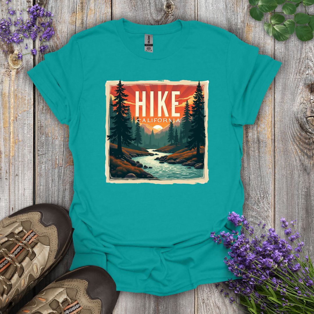 Hike California Mountains T-Shirt