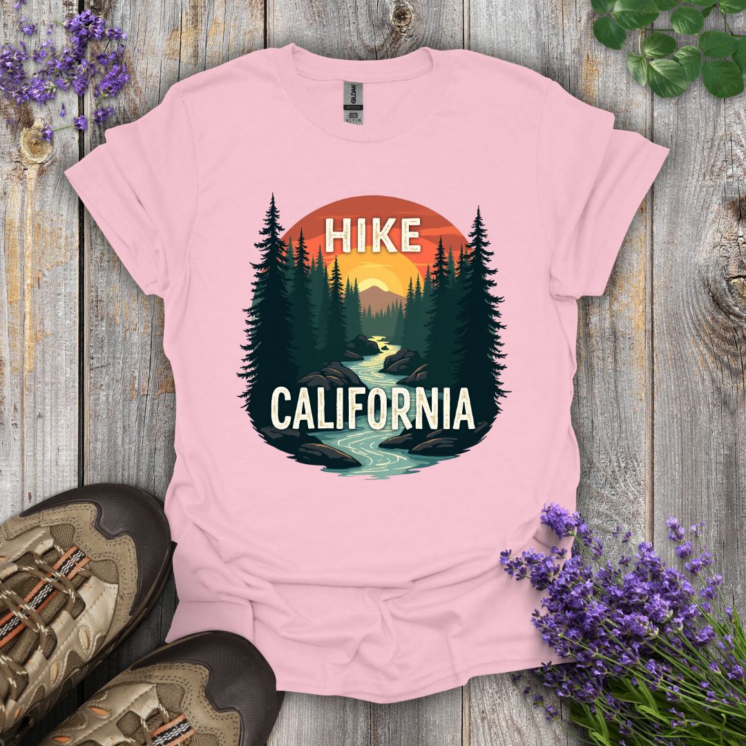 Hike California Sunset T-Shirt