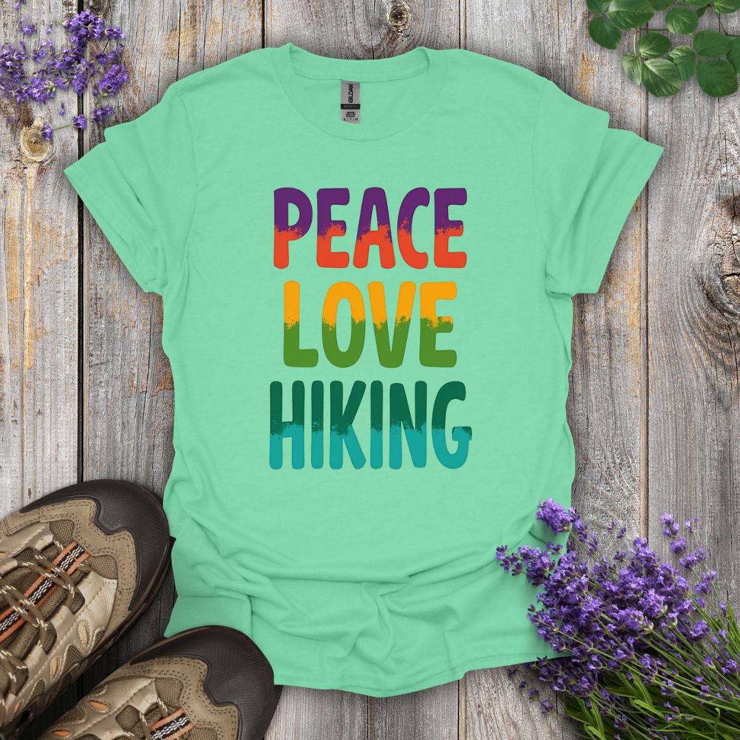 Peace Love Hiking T-Shirt