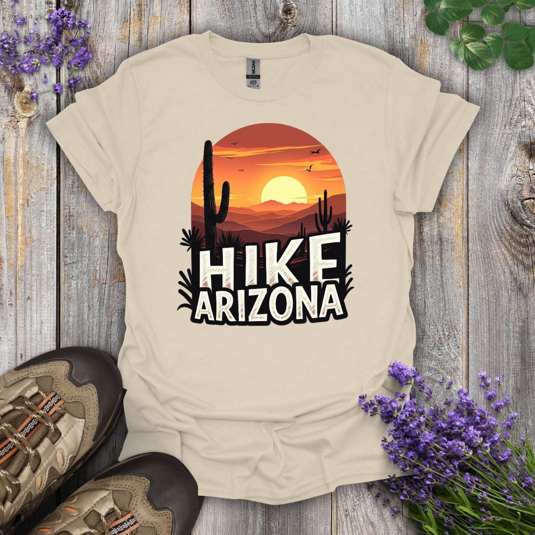 Hike Arizona Sunset T-Shirt
