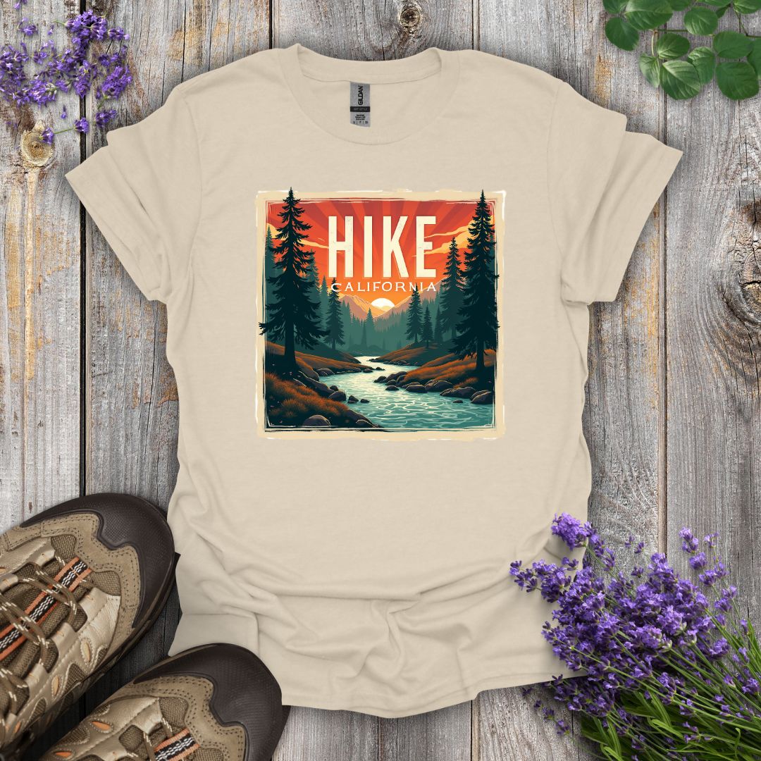 Hike California Mountains T-Shirt