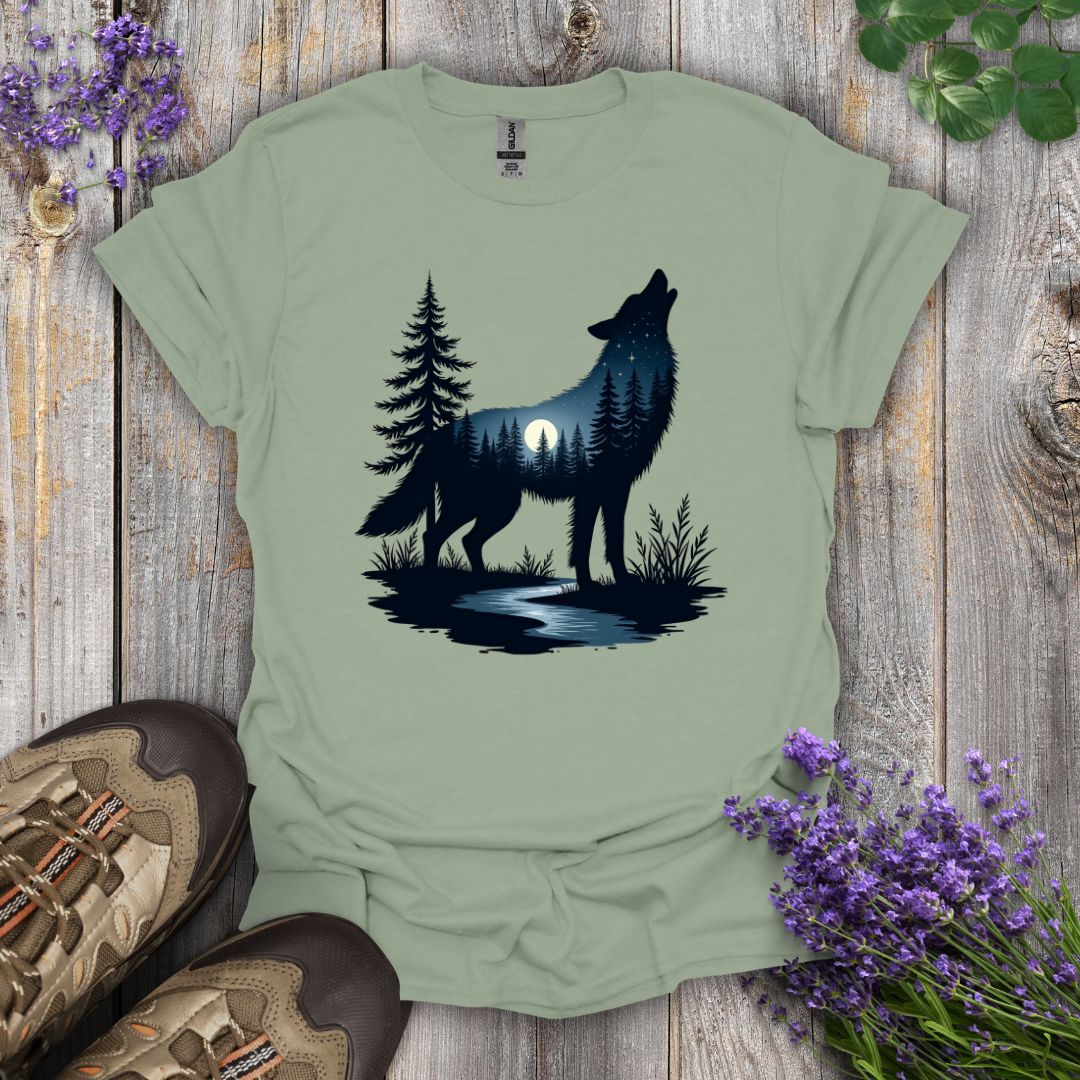 Moonlit Wolf T-Shirt