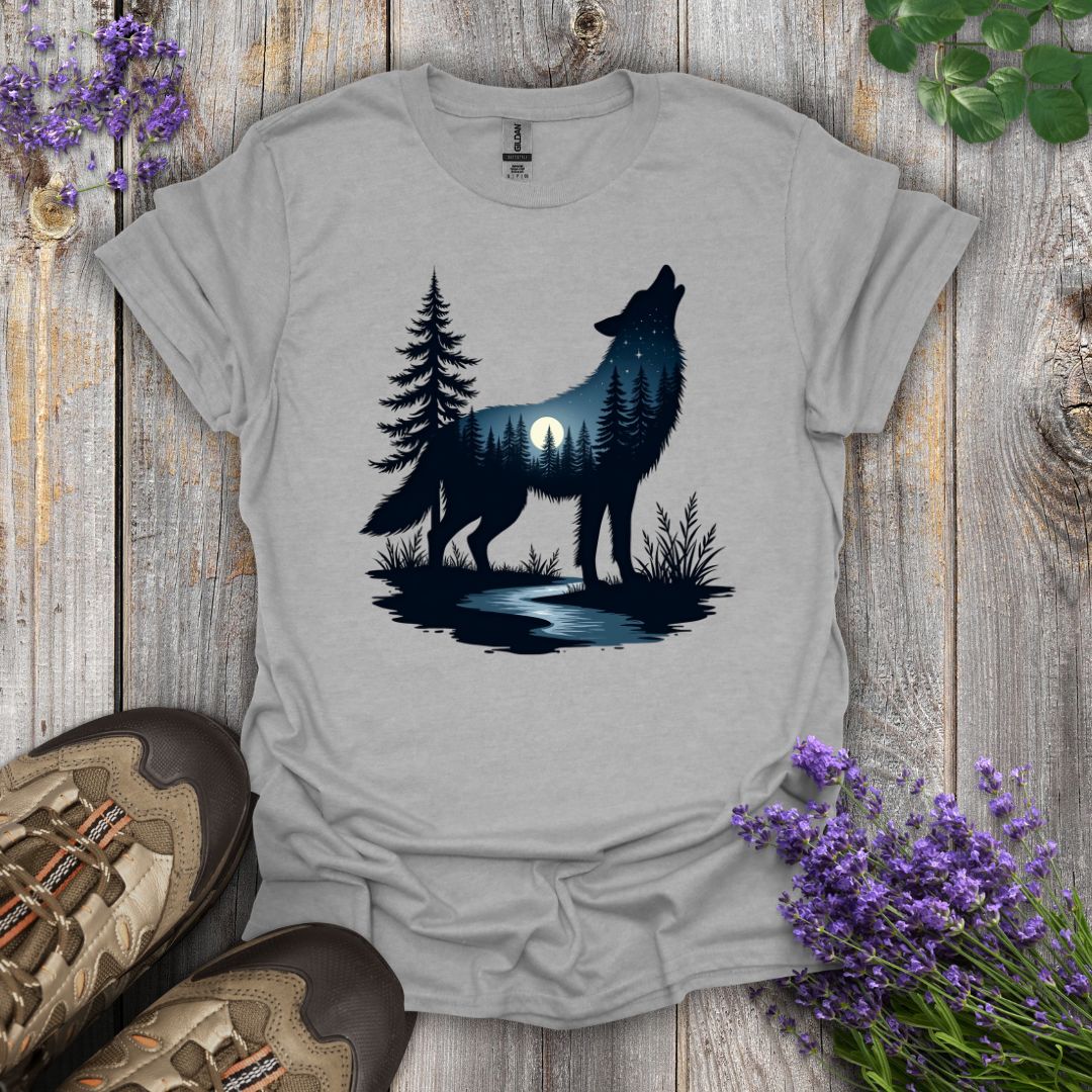 Moonlit Wolf T-Shirt