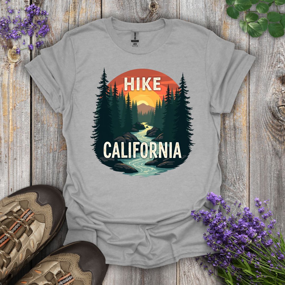 Hike California Sunset T-Shirt