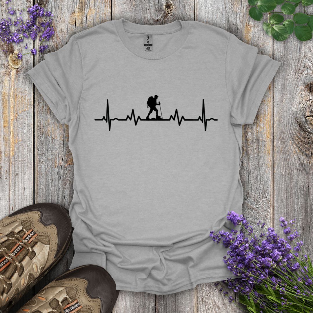 Hiker Heartbeat T-Shirt