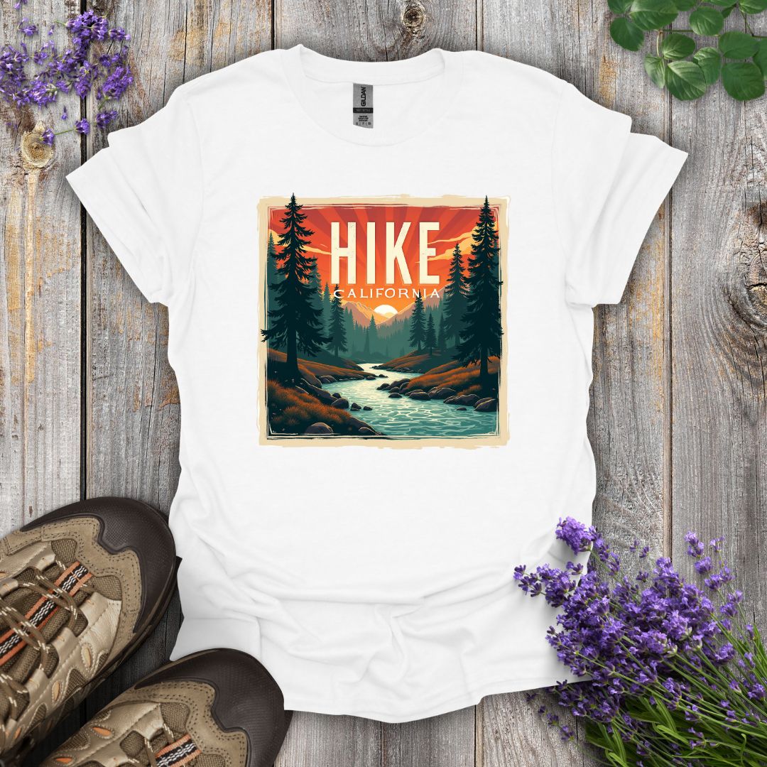 Hike California Mountains T-Shirt