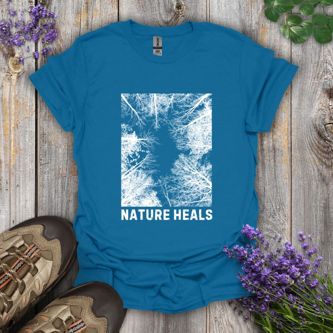 Nature Heals (B&W) T-Shirt