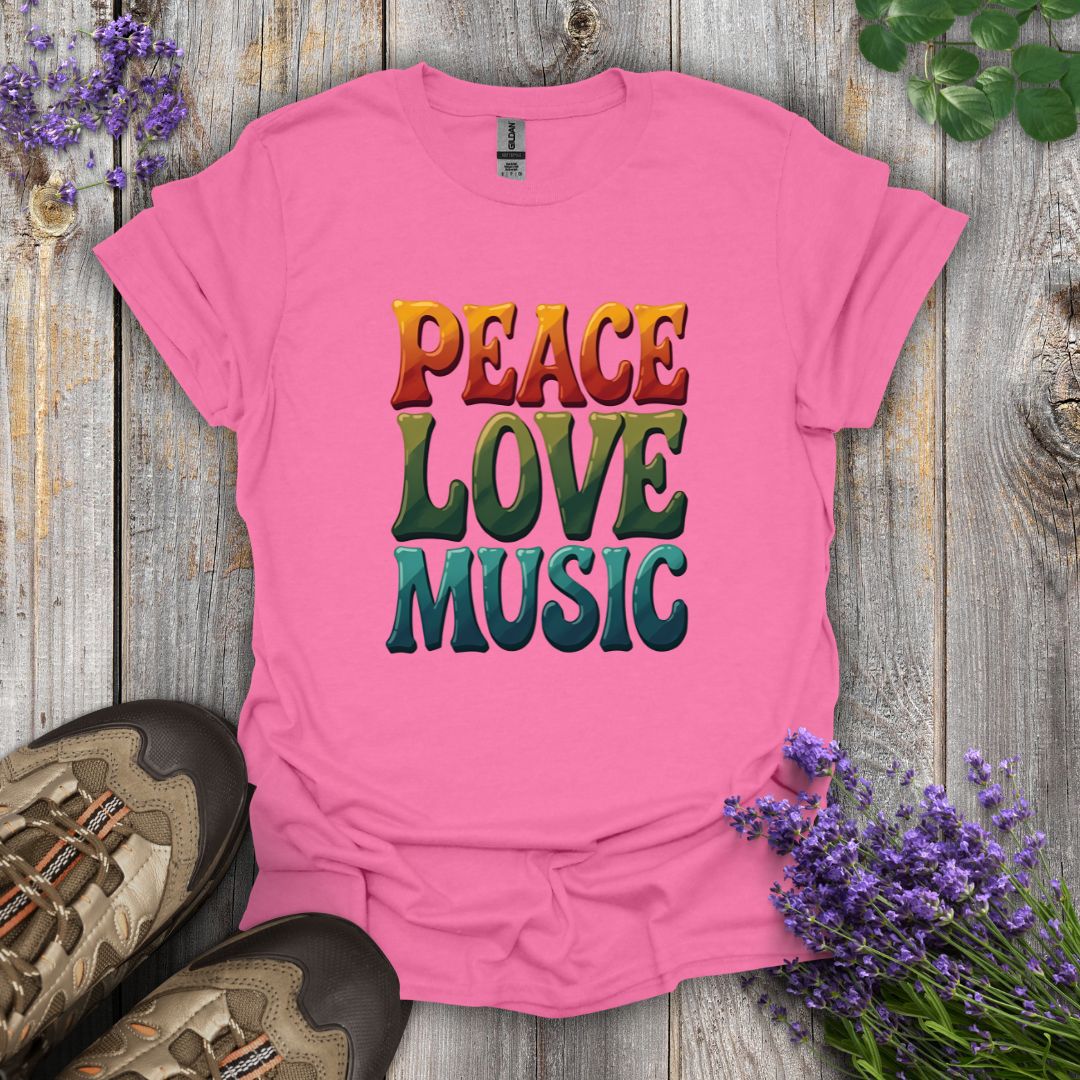 Peace Love Music T-Shirt