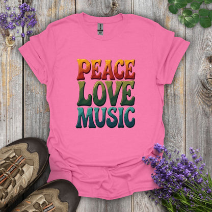 Peace Love Music T-Shirt
