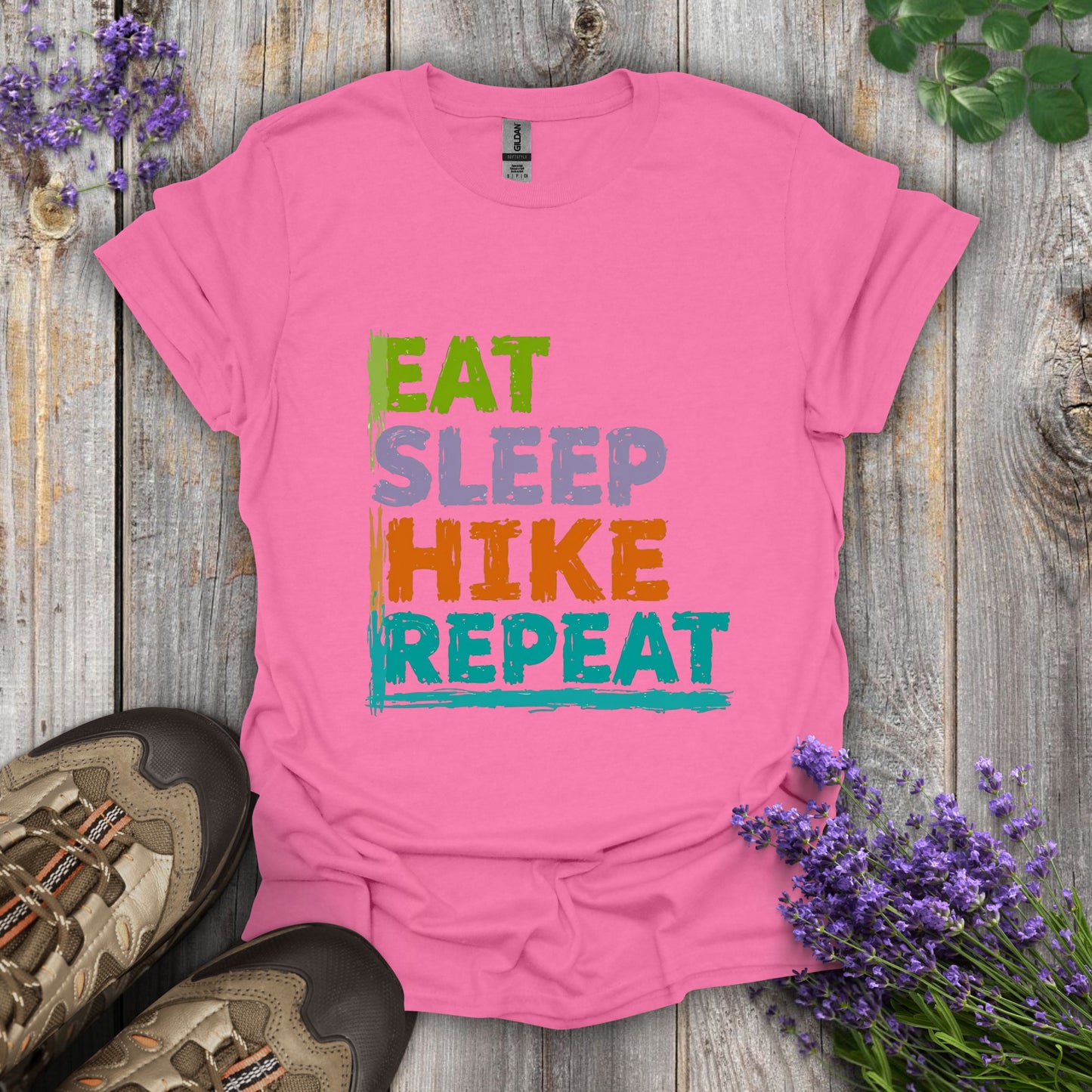 Eat Sleep Hike Repeat T-Shirt