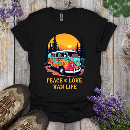 Peace Love Van Life T-Shirt