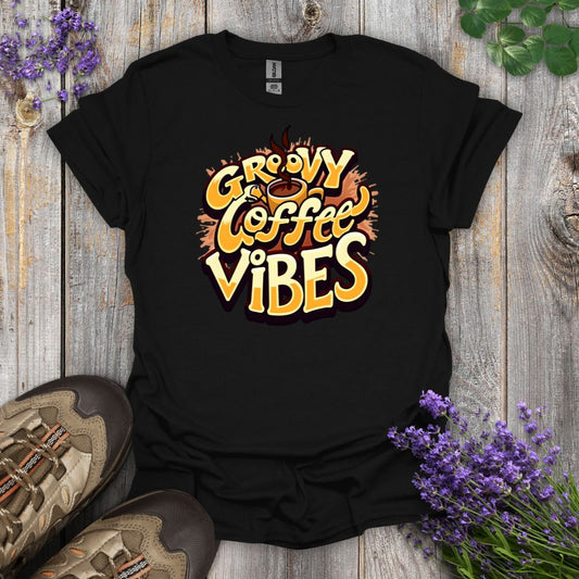 Groovy Coffee Vibes T-Shirt