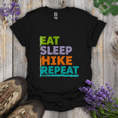Eat Sleep Hike Repeat T-Shirt