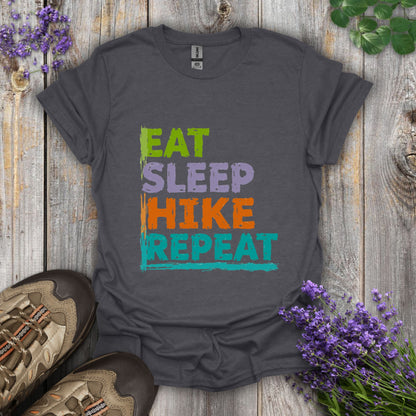 Eat Sleep Hike Repeat T-Shirt