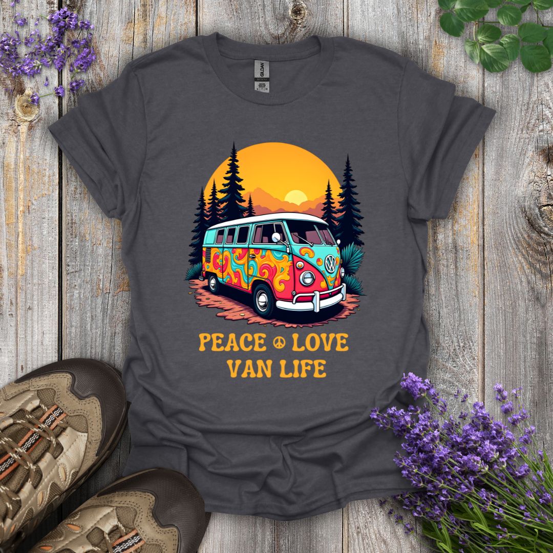 Peace Love Van Life T-Shirt