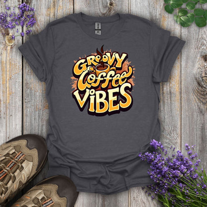 Groovy Coffee Vibes T-Shirt