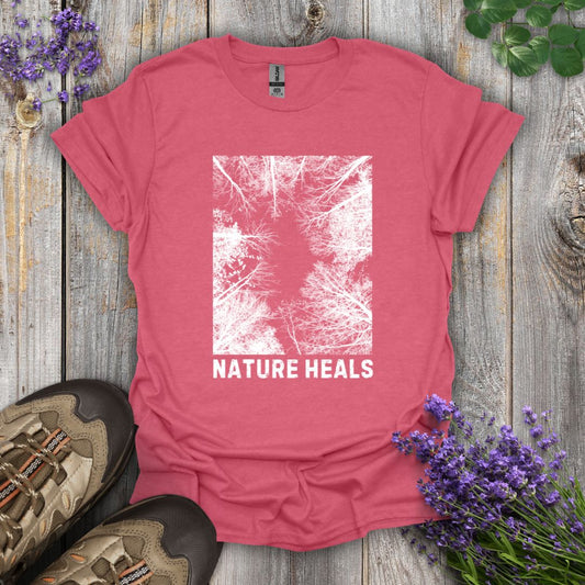 Nature Heals (B&W) T-Shirt