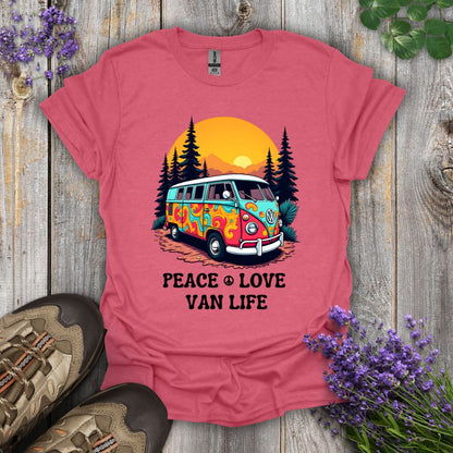 Peace Love Van Life T-Shirt