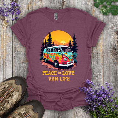 Peace Love Van Life T-Shirt
