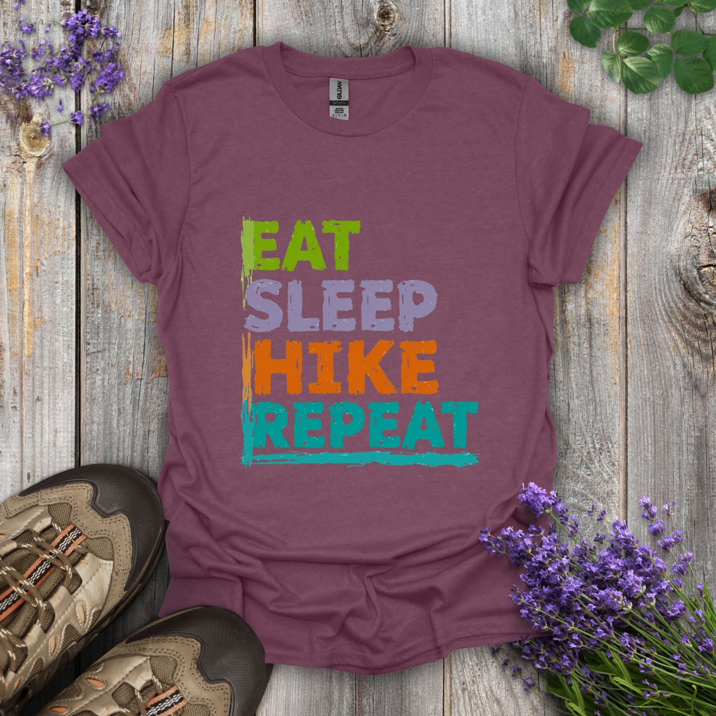 Eat Sleep Hike Repeat T-Shirt