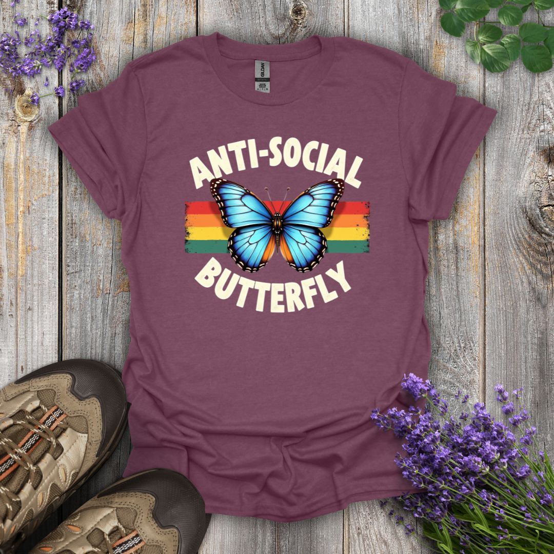 Anti-Social Butterfly T-Shirt