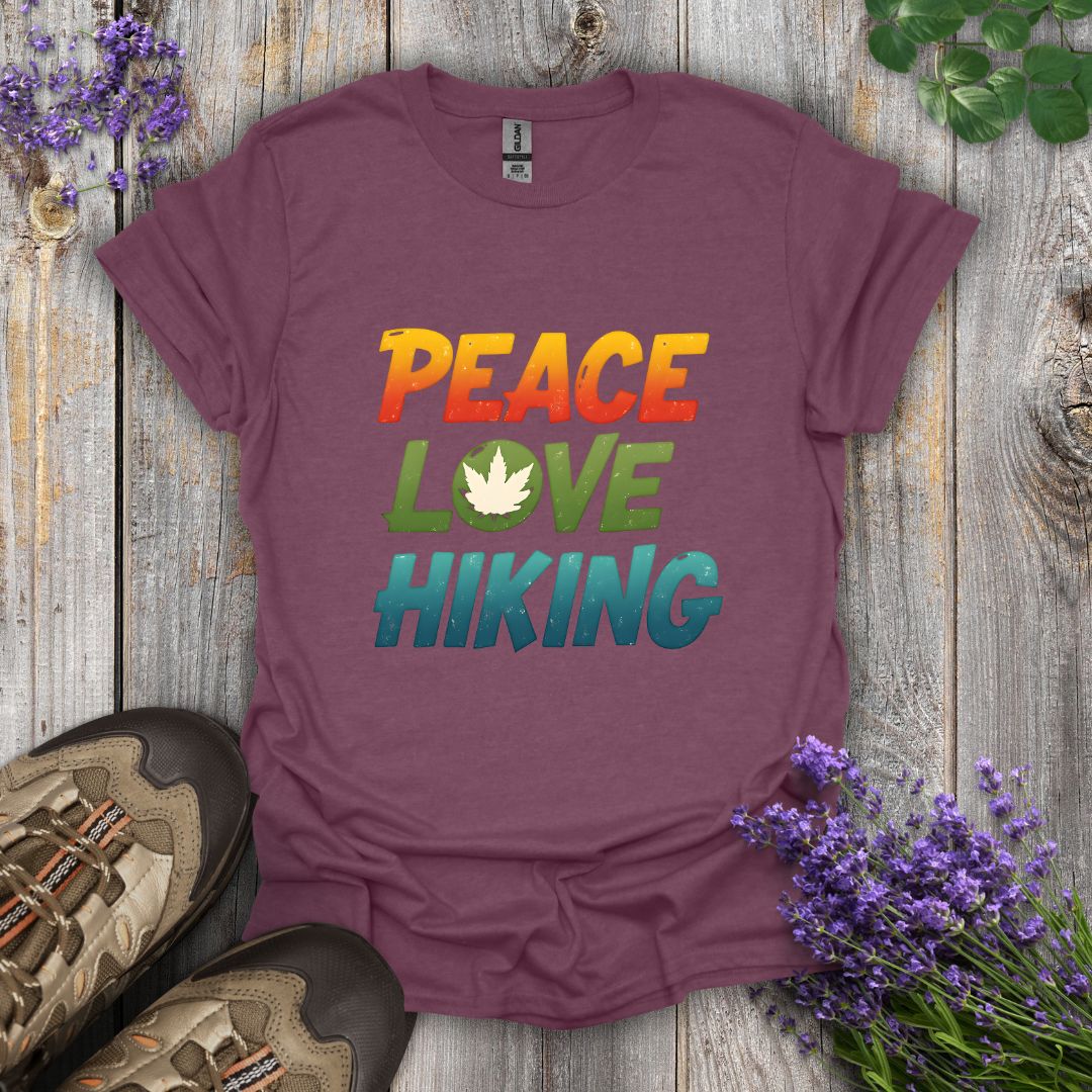 Peace Love Hiking T-Shirt
