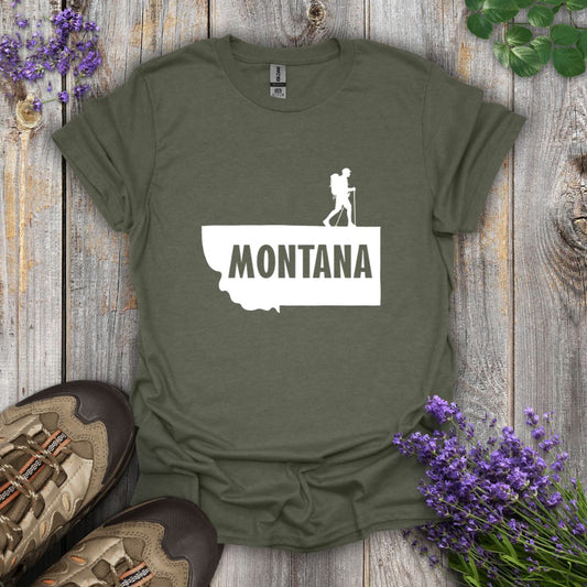 Hike Montana State T-Shirt