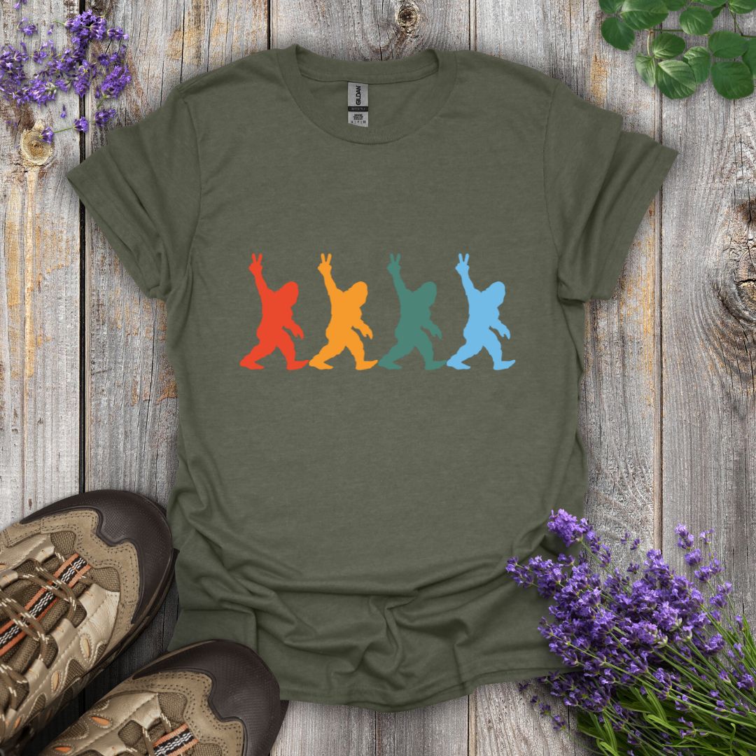 Bigfoot 4 Peace T-Shirt