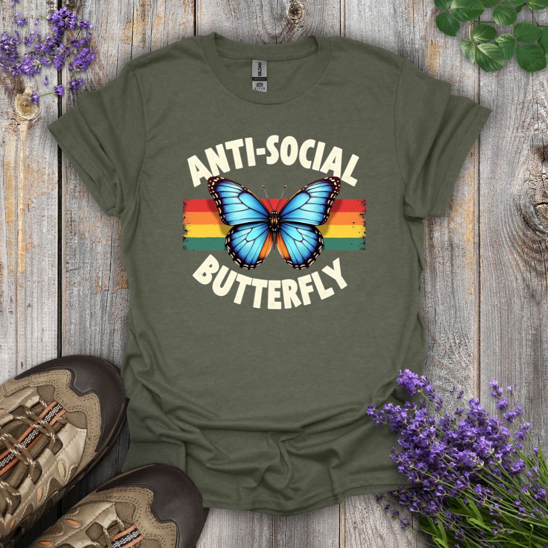 Anti-Social Butterfly T-Shirt