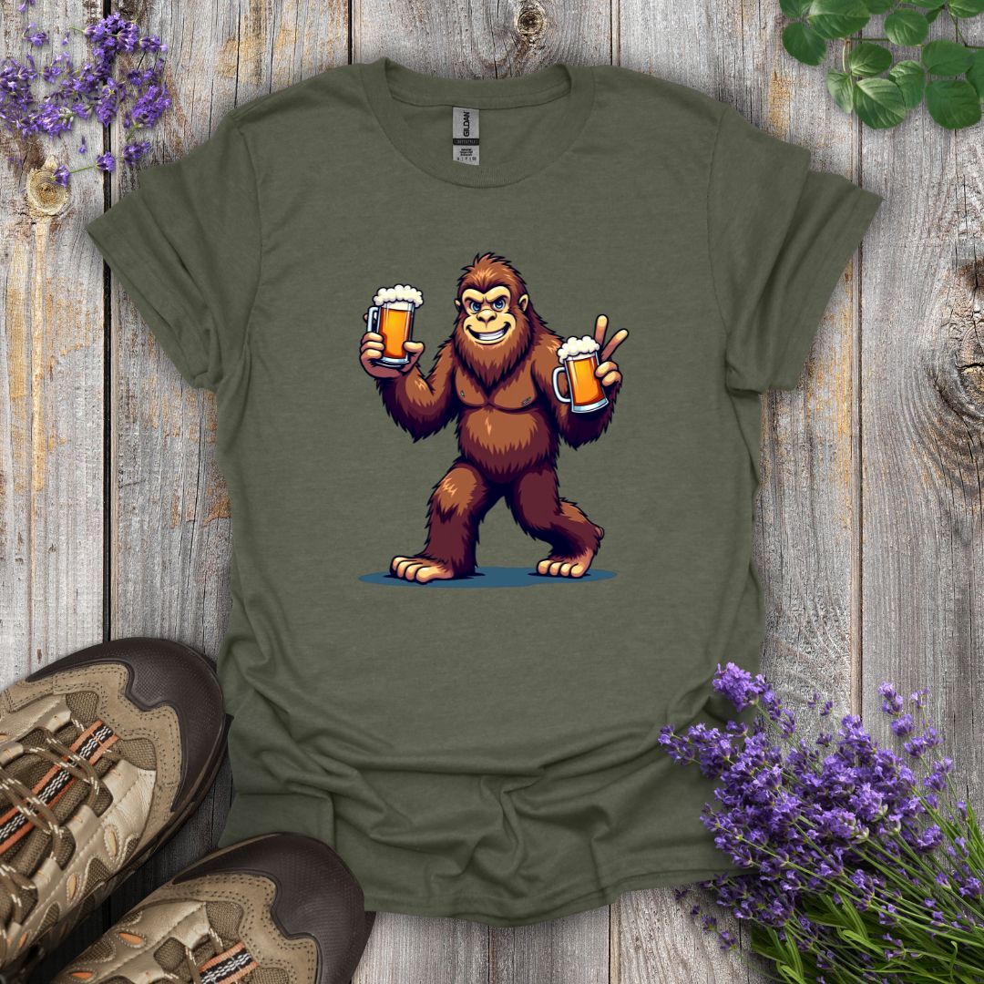 Bigfoot Cheers T-Shirt