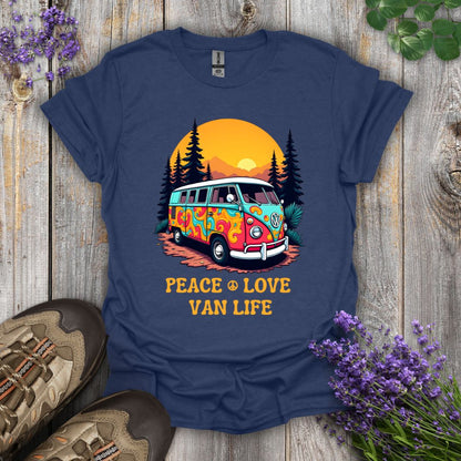 Peace Love Van Life T-Shirt
