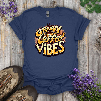 Groovy Coffee Vibes T-Shirt