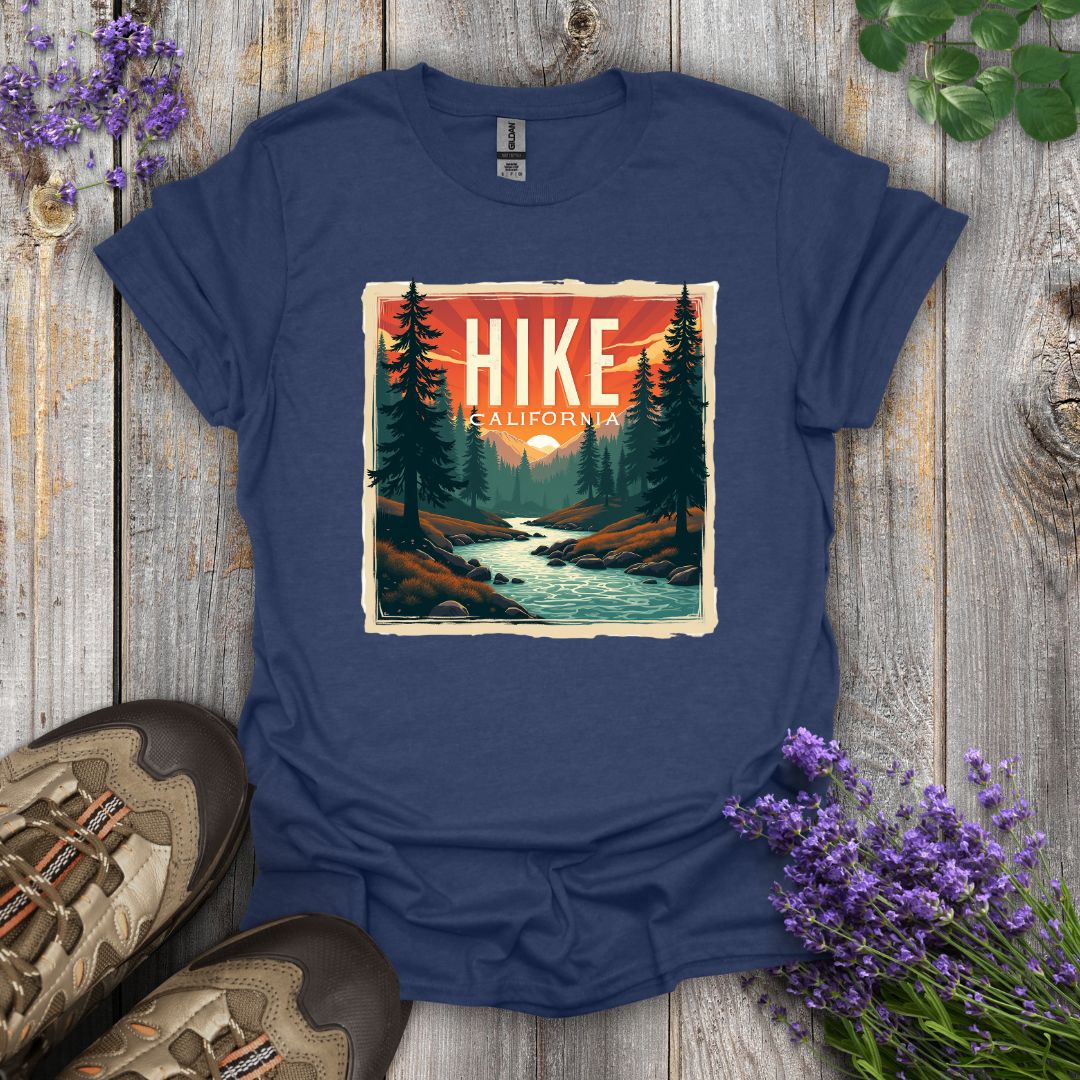 Hike California Mountains T-Shirt