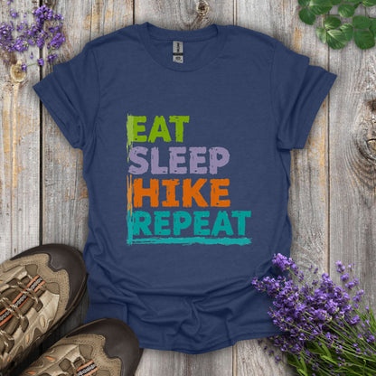 Eat Sleep Hike Repeat T-Shirt
