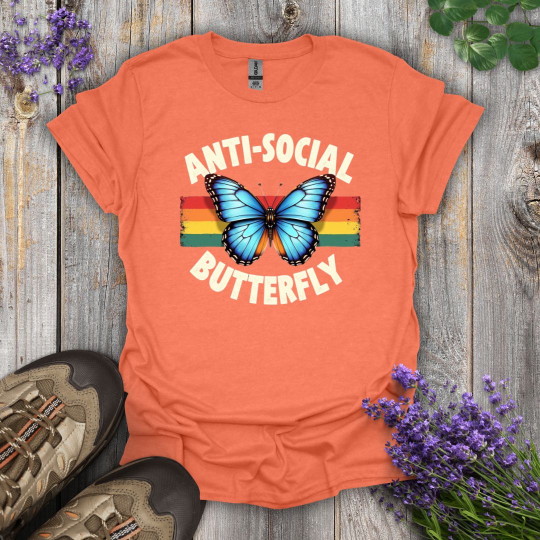 Anti-Social Butterfly T-Shirt